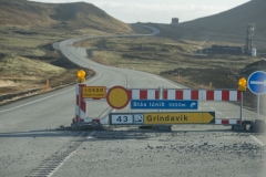 Last eruption in Grindavik